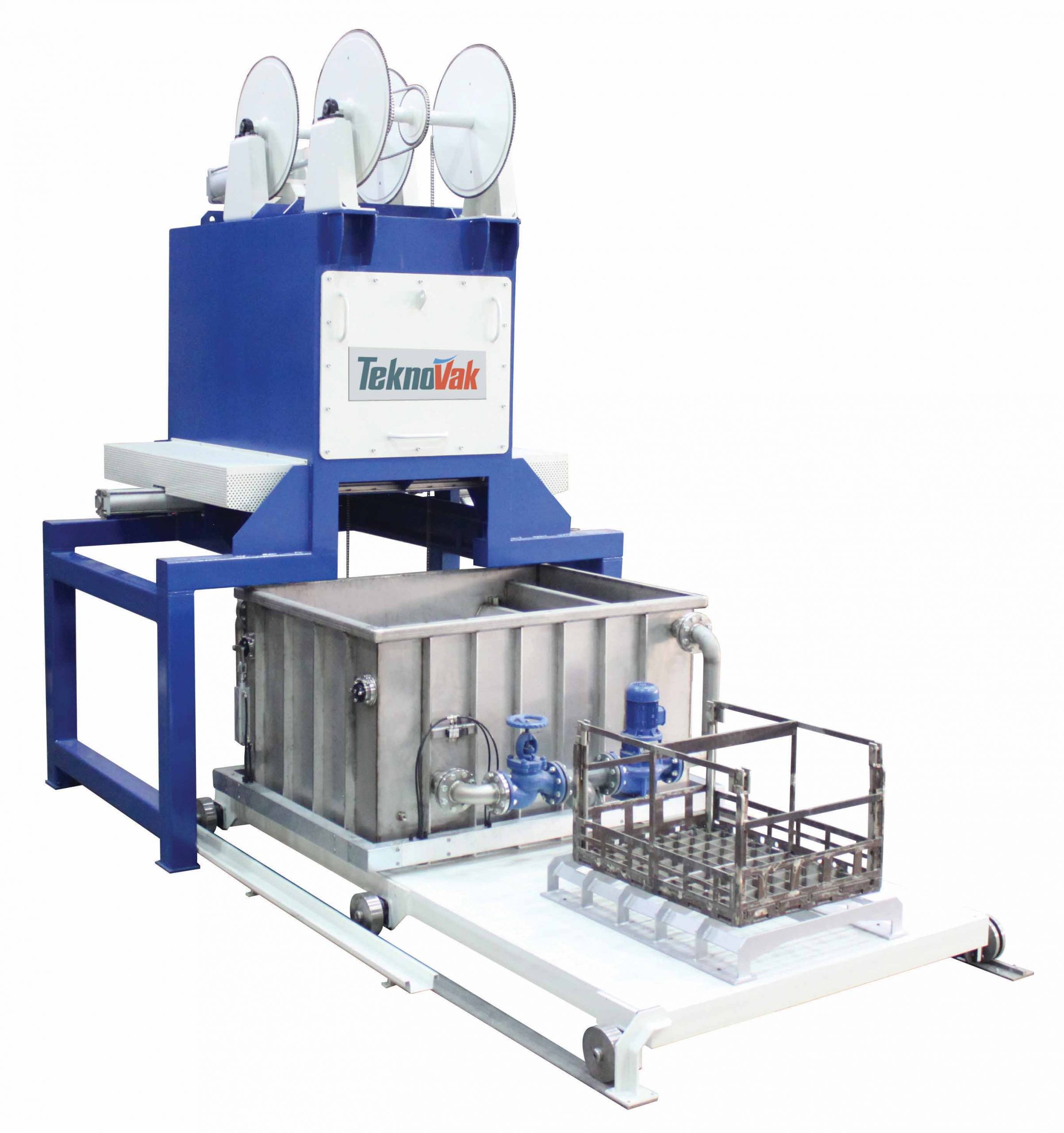 Модель печи для термообработки алюминия Текновак