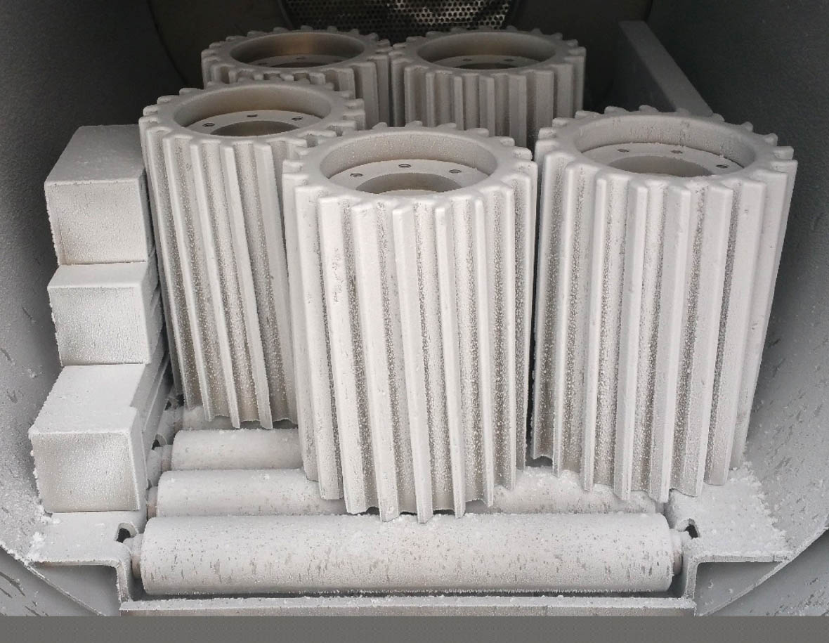 Обработанные в криогенной установке детали